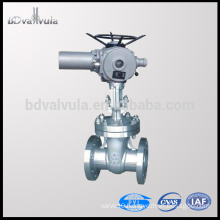 API 6D 6 inch motorized stainless steel gate valve 150lbs 300lbs 600lbs